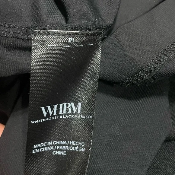 White House Black Market Aura‎ Black Sleeveless Sculpting Sheath Dress Size 4 - Picture 9 of 13